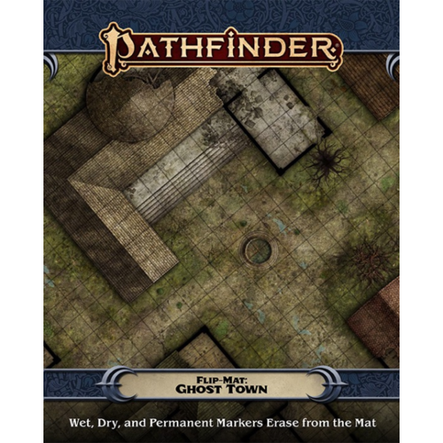 Paizo Pathfinder / D&D  Flip-Mat Ghost Towns