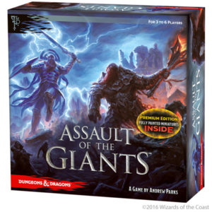 Wizk!ds Assault of the Giants (Premium Edition): with painted miniatures