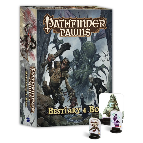 Paizo Pathfinder Pawns- Bestiary 4 box Paizo Pathfinder Pawns- Bestiary 4 box