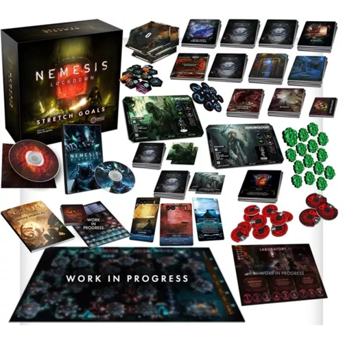 Awaken Realms PREORDER- Nemesis Lockdown - Kickstarter Stretch Goals (MEi 2022)