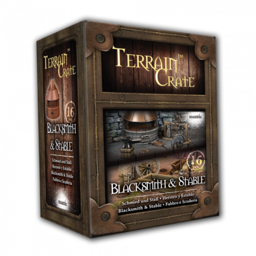 Mantic TerrainCrate- Blacksmith & Stable Mantic TerrainCrate- Blacksmith & Stable