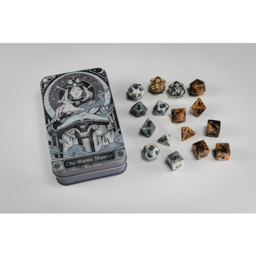 Beadle and Grimms Class-Specific 16 Piece Dice Set Game Master (Pathfinder and 5E)