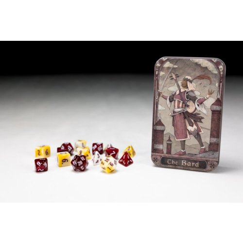 Beadle and Grimms Class-Specific 14 Piece Dice Set Bard (Pathfinder and 5E)