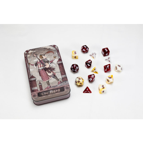 Beadle and Grimms Class-Specific 14 Piece Dice Set Bard (Pathfinder and 5E)