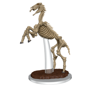 Wizk!ds Unpainted Miniatures- Skeletal Horse  (5E)