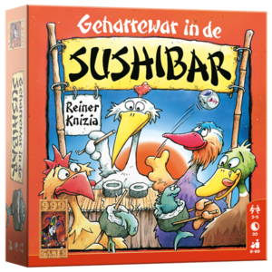 Geharrewar in de Sushibar