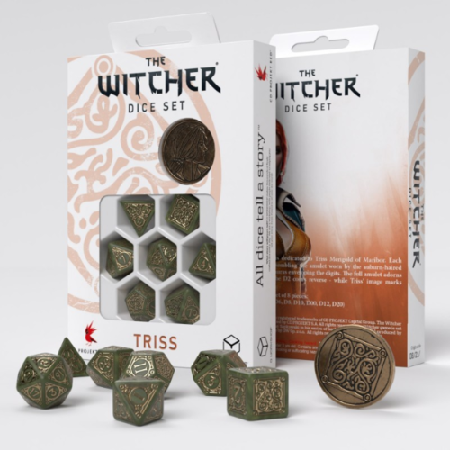 Q-Workshop The Witcher Dice Set Triss - The Fourteenth of the Hill