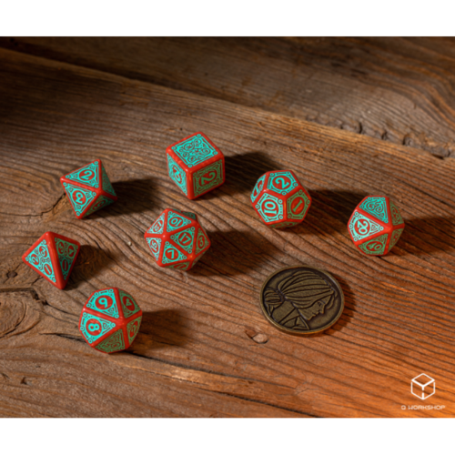 Q-Workshop The Witcher Dice Set Triss - Merigold the Fearless