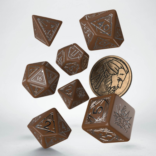 Q-Workshop The Witcher Dice Set Gerald - The Roach's Companion