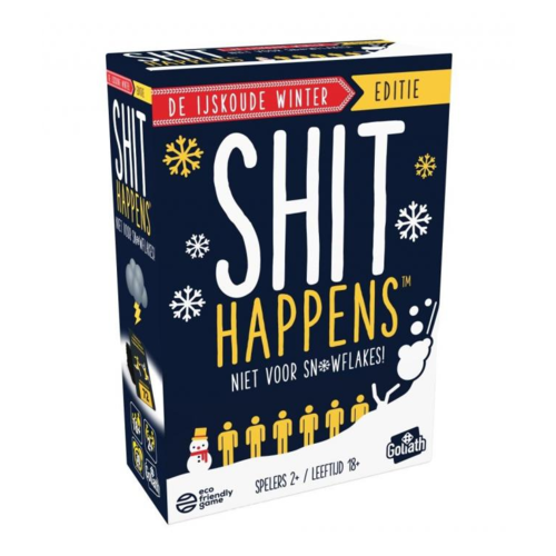 Goliath Games Shit Happens NL - Winter editie Goliath Games Shit Happens NL - Winter editie
