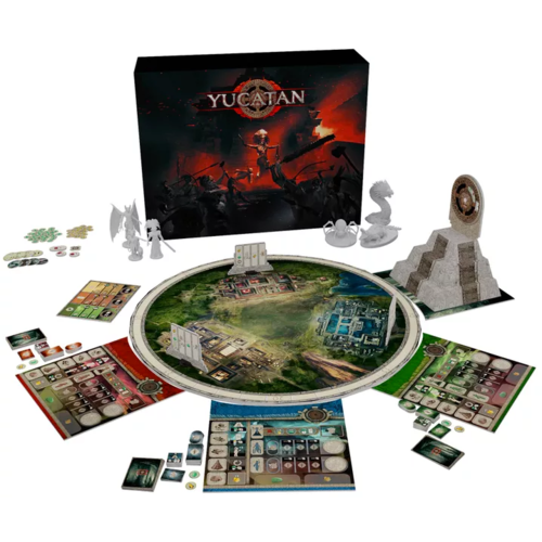 Yucatan Kickstarter (including sleeves, playmat, 5-6 player en solo expansions.)