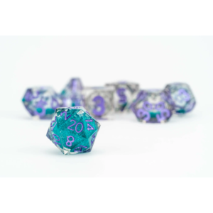 55mm D20 Elixir Liquid Core Dice Disco Vibes