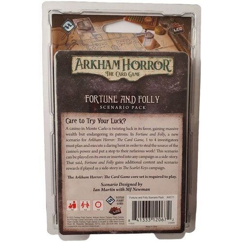 Arkham Horror LCG - Fortune and Folly Scenario Pack