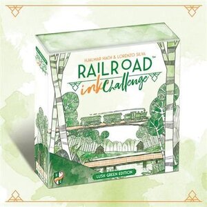 Railroad Ink Challenge - Lush Green Edition