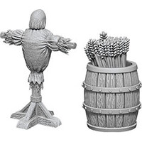 (WZK73861) Unpainted Miniatures - Archery Range (Deep Cuts)