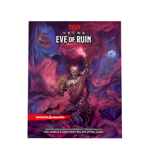 PREORDER - D&D 5.0 - Vecna: Eve of Ruin (expected end of May 2024)