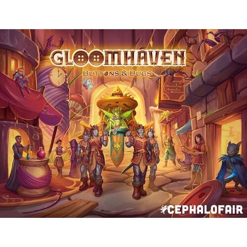 Gloomhaven - Buttons and Bugs