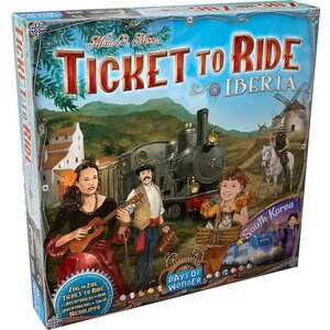Ticket to Ride - Map Collection: Iberia & South Korea expansion Ticket to Ride - Map Collection: Iberia & South Korea expansion