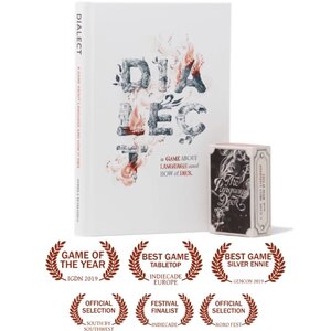 - Dialect RPG: A Game About Language and How It Dies (book & cards)