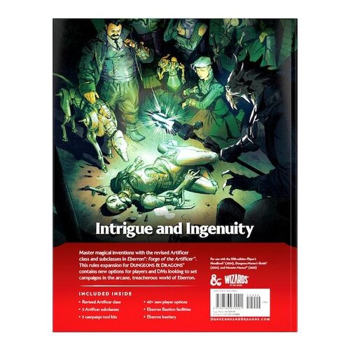 WotC - PREORDER - D&D 5.0 - Eberron: Forge of the Artificer (expected December 2025)