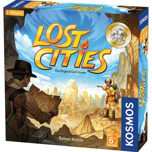 KOSMOS Lost Cities - Card Game with 6th Expedition (EN)