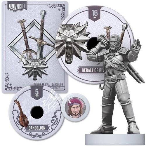 Iello Unmatched: The Witcher - Steel & Silver (EN)