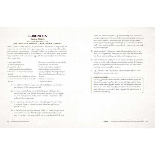 Düngeonmeister Cookbook