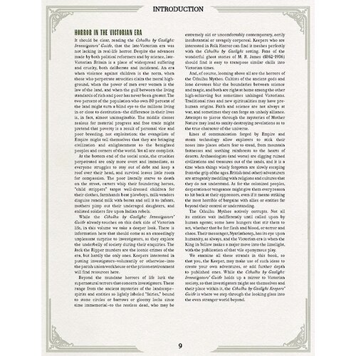 Call of Cthulhu RPG: Cthulhu by Gaslight - Keepers' Guide