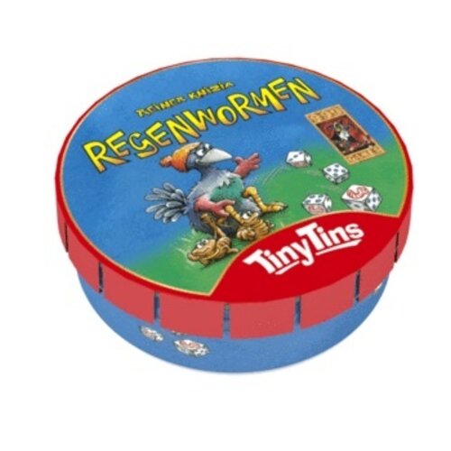 999 Games Tiny Tins - Regenwormen