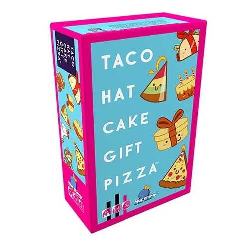 Blue Orange Taco Hat Cake Gift Pizza