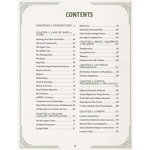 Chaosium Call of Cthulhu RPG: Cthulhu by Gaslight - Investigators' Guide