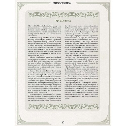 Chaosium Call of Cthulhu RPG: Cthulhu by Gaslight - Investigators' Guide