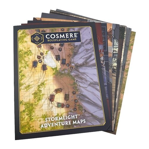 Brotherwise Games Cosmere RPG - Stormlight Adventure Map Pack Brotherwise Games Cosmere RPG - Stormlight Adventure Map Pack