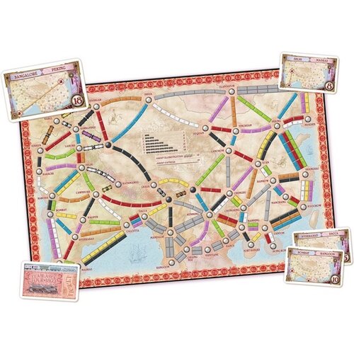 Days of Wonder Ticket To Ride - Map Collection: Asia + Legendary Asia expansion