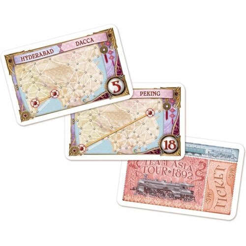 Days of Wonder Ticket To Ride - Map Collection: Asia + Legendary Asia expansion
