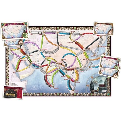 Days of Wonder Ticket To Ride - Map Collection: Asia + Legendary Asia expansion