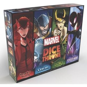 Dice Throne Marvel - 4-Hero Box (Scarlet Witch, Thor, Loki, Spider-Man) Dice Throne Marvel - 4-Hero Box (Scarlet Witch, Thor, Loki, Spider-Man)