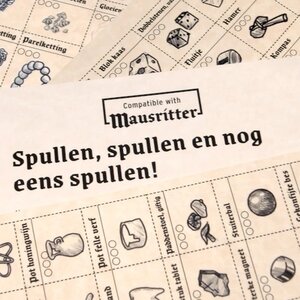 Mausritter RPG (NL) - Spullen, Spullen en Nog Eens Spullen! Mausritter RPG (NL) - Spullen, Spullen en Nog Eens Spullen!