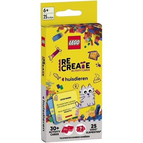 LEGO LEGO ReCreate Activity Cards - Huisdieren LEGO LEGO ReCreate Activity Cards - Huisdieren