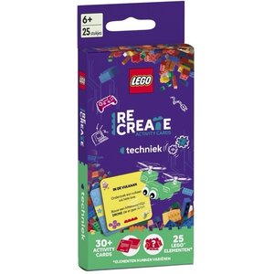 LEGO LEGO ReCreate Activity Cards - Techniek LEGO LEGO ReCreate Activity Cards - Techniek