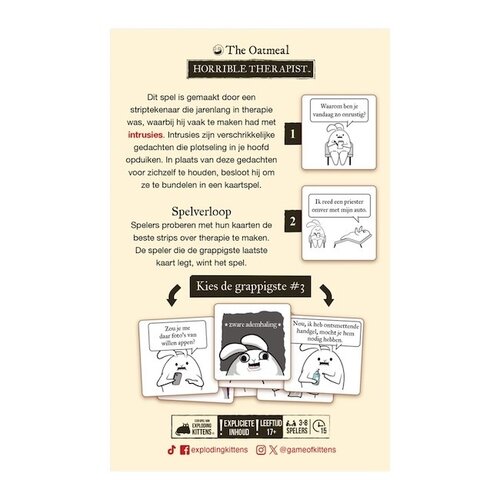 Exploding Kittens Horrible Therapist (NL)