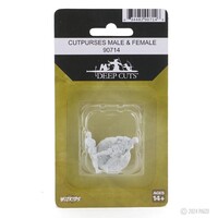 (WZK90714) Unpainted Miniatures - Cutpurses Male & Female
