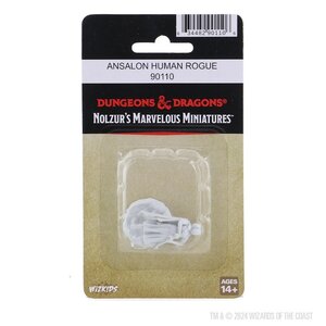 (WZK90110) Unpainted Miniatures - Ansalon Human Rogue