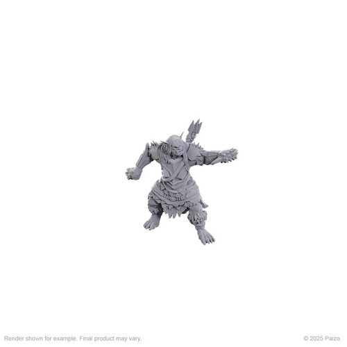 Wizk!ds (WZK90742) Unpainted Miniatures - Orc Brute