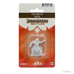 Wizk!ds (WZK90742) Unpainted Miniatures - Orc Brute