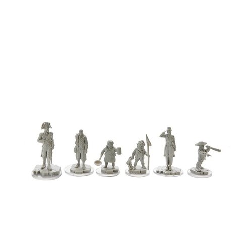 (WZK90593) Deep Cuts Unpainted Miniatures - Ship's Crew Boxed Set