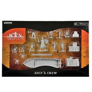 (WZK90593) Deep Cuts Unpainted Miniatures - Ship's Crew Boxed Set