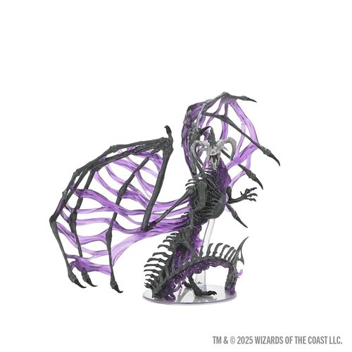 Wizk!ds (WZK96322) Big Miniatures - Black Dracolich (Painted)