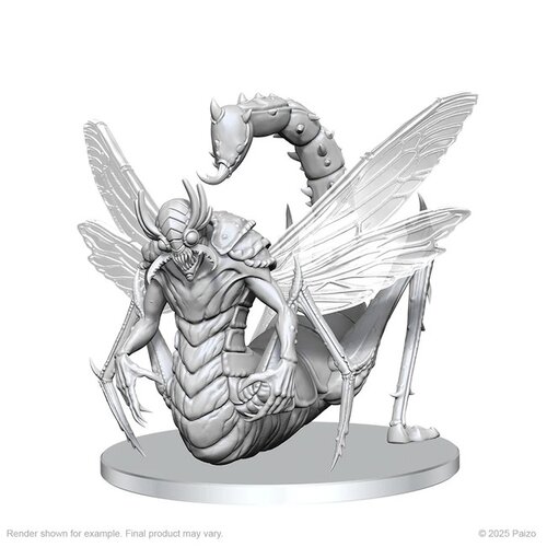 Wizk!ds (WZK90846) Unpainted Miniatures - Derakni (Locust Demon) (PF)