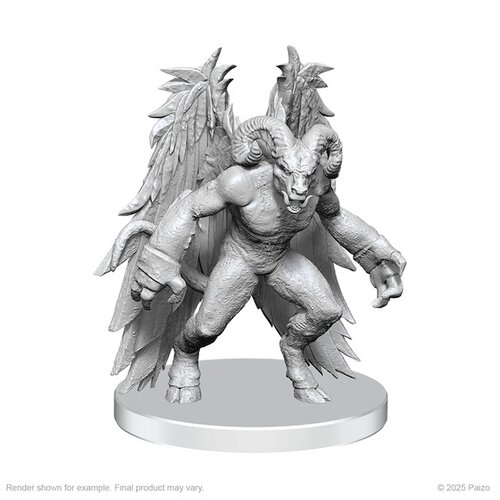 Wizk!ds (WZK90837) Unpainted Miniatures - Gylou (Handmaiden Devil) & Ferrugon (Rust Devil) (PF)